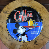 Mickey's Coffee Enamel Sign