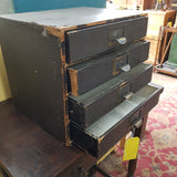 Vintage Mid Century (Ex Post Office) Bank of 4 Drawers