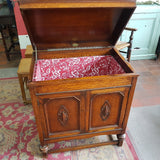 Early 20c Oak Vokal Blanket Box