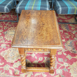 Early 20th Century Oak Stool
