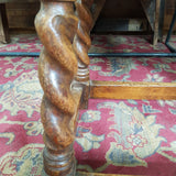 Early 20th Century Oak Stool