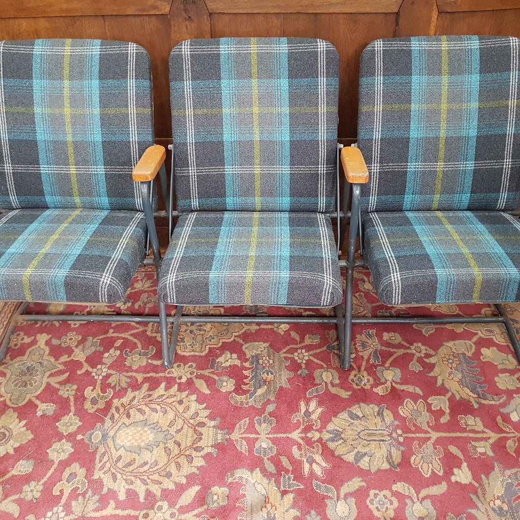Bank of 3 - Vintage Cinema Seating
