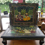 Early 20th Century Hand painted Indian Prayer Seat