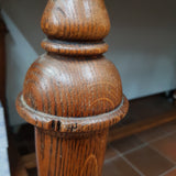 Edwardian Oak Writing Desk