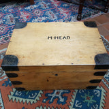 Early 20th Century Pine work / School box
