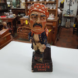 Original Vintage Wills's Pirate Shag Advertising Figure