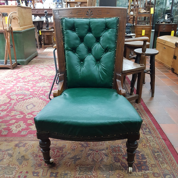 Edwardian Library Chair
