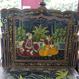 Early 20th Century Hand painted Indian Prayer Seat