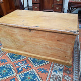 19th Century Pine Blanket Box