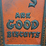 Vintage Crawfords Biscuits Tin Sign